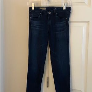 Ag blue skinny jeans